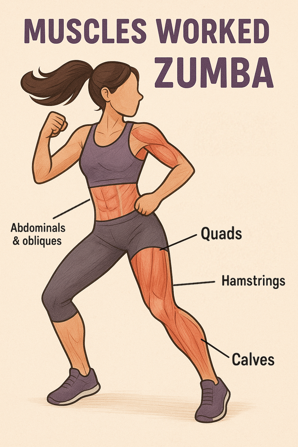 Muscles Worked Zumba What Muscles are Used During Zumba?
