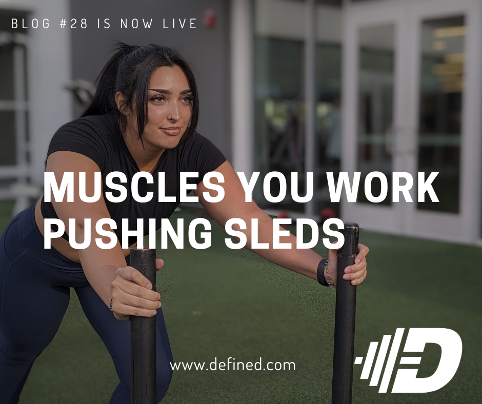 What Muscles do Sled Pushes Work?